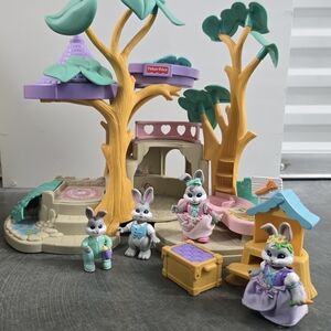 Fisher-Price Bunny Hallow Adventure Playset - Vintage Y2K